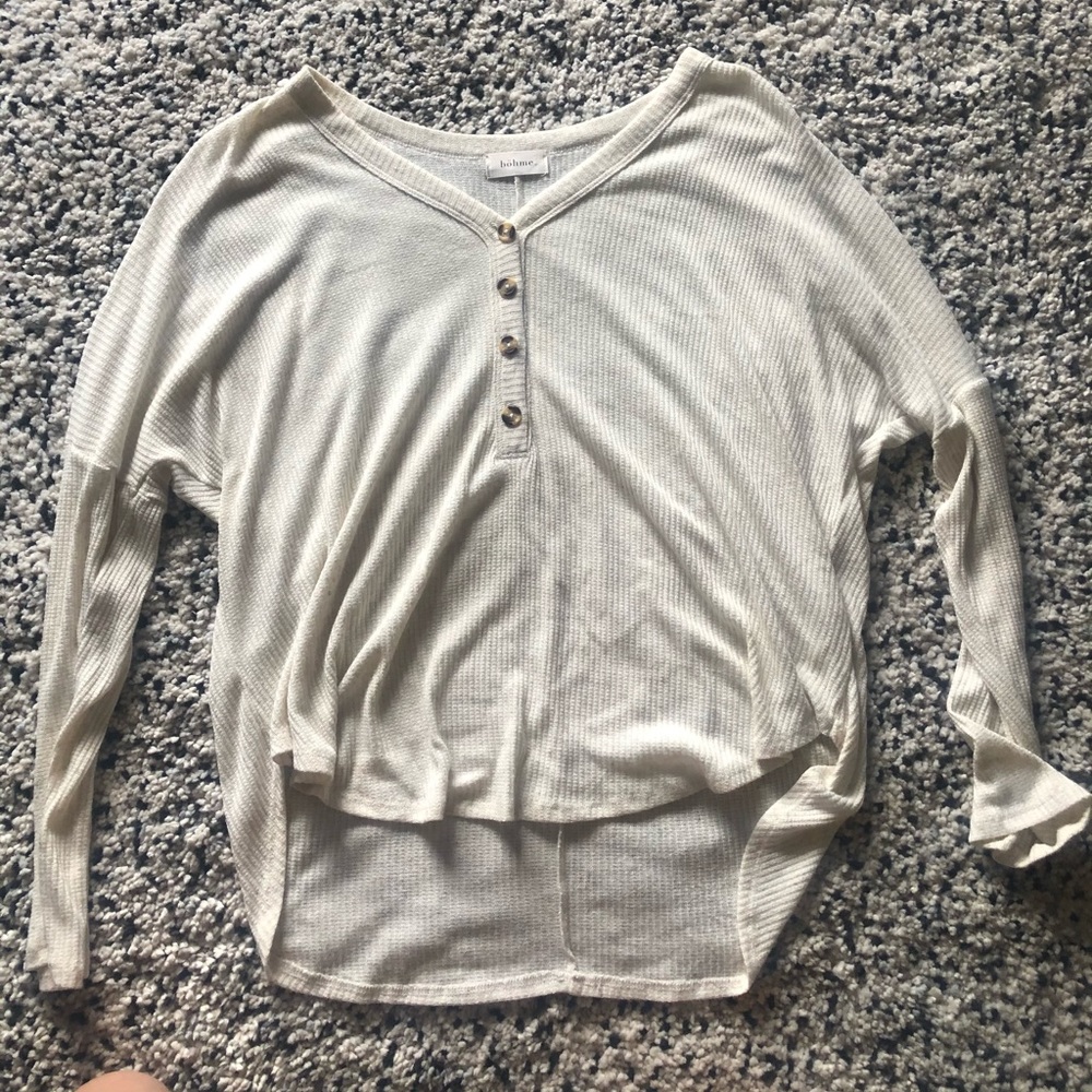 Bohme soft ribbed top